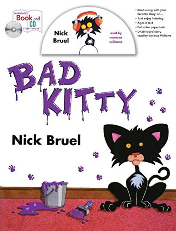 Book cover for "Bad Kitty Storytime Set" by Nick Bruel