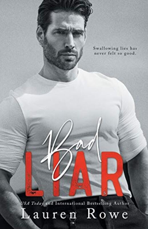 Book cover for "Bad Liar" by Lauren Rowe