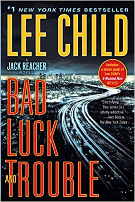 Book cover for "Bad Luck and Trouble" by Lee Child
