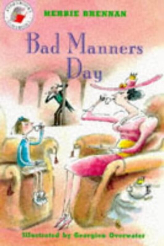 Book cover for "Bad Manners Day" by Herbie Brennan