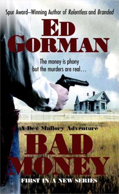 Book cover for "Bad Money" by Ed Gorman