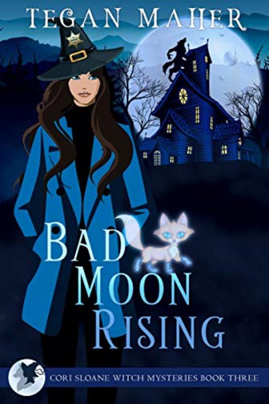 Book cover for "Bad Moon Rising" by Tegan Maher