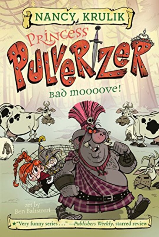 Book cover for "Bad Moooove!" by Nancy Krulik