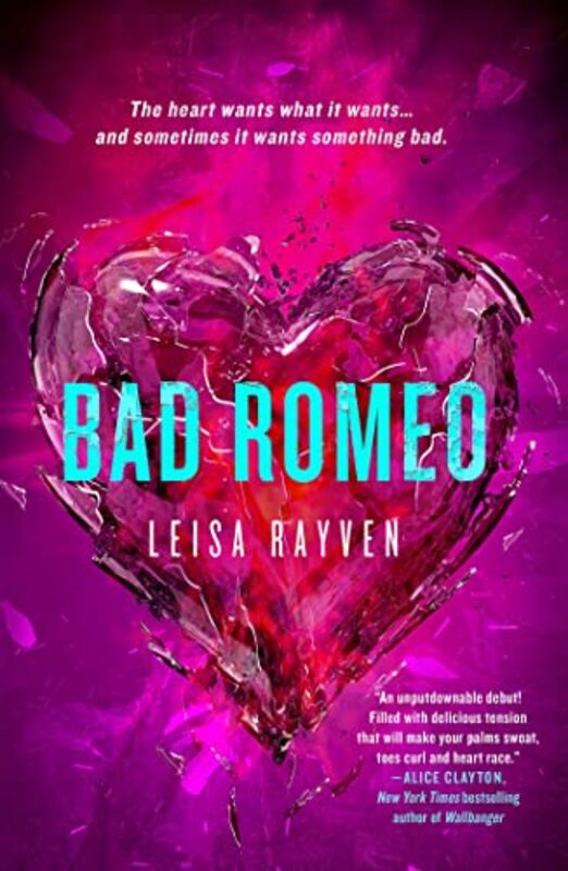 Book cover for "Bad Romeo" by Leisa Rayven