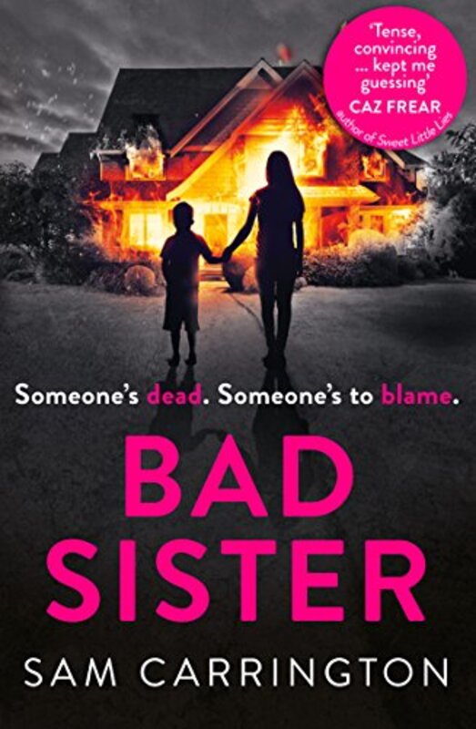 Book cover for "Bad Sister" by Sam Carrington