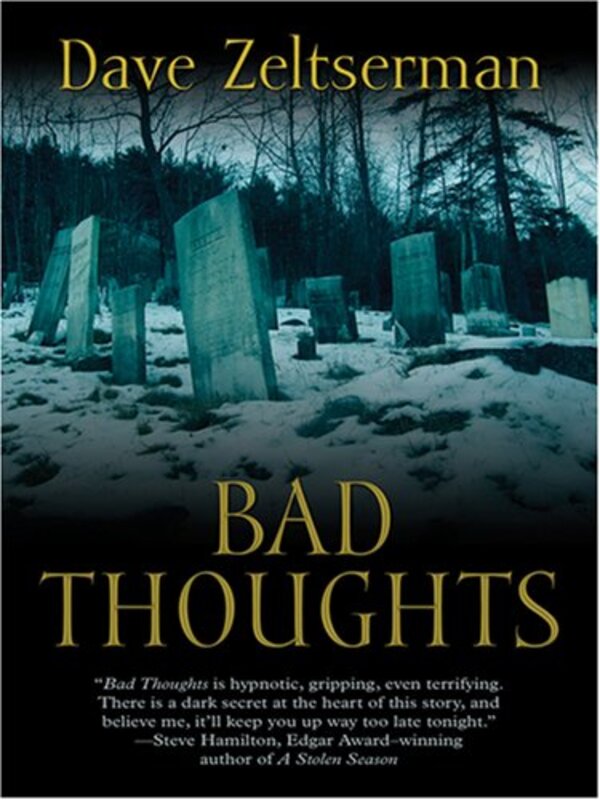 Book cover for "Bad Thoughts" by Dave Zeltserman