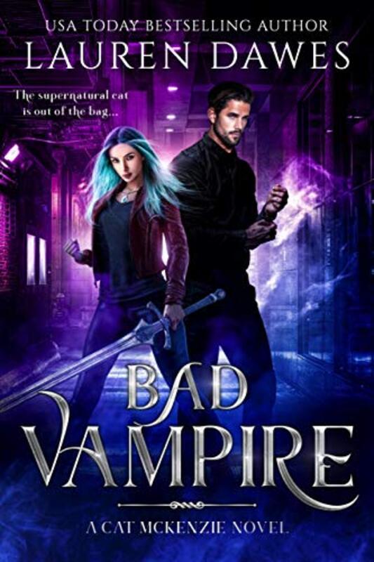 Book cover for "Bad Vampire" by Lauren Dawes