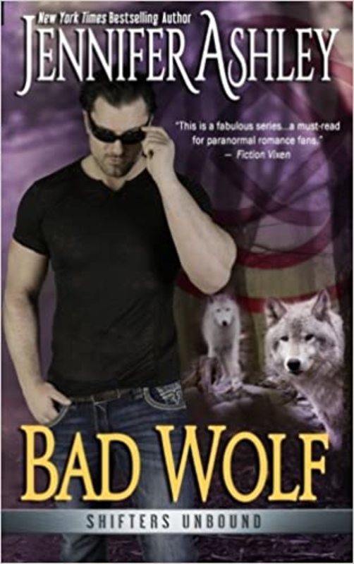 Book cover for "Bad Wolf" by Jennifer Ashley