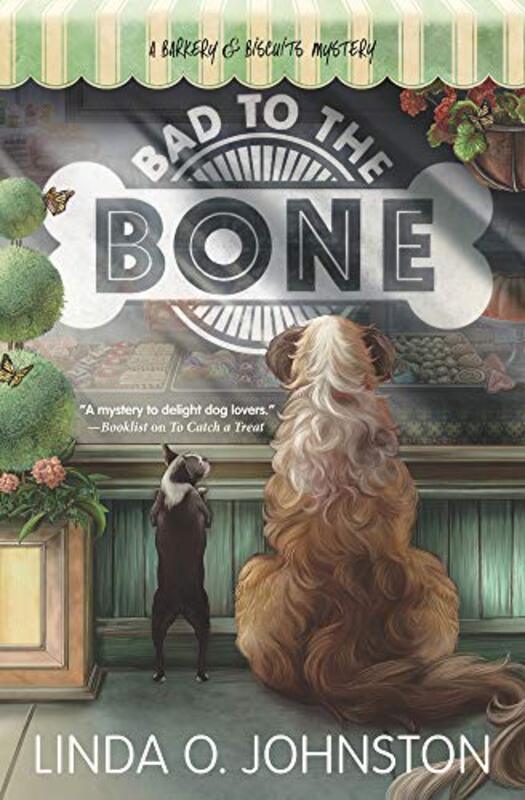 Book cover for "Bad to the Bone" by Linda O Johnston