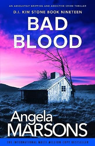 Book cover for "Bad Blood" by Angela Marsons