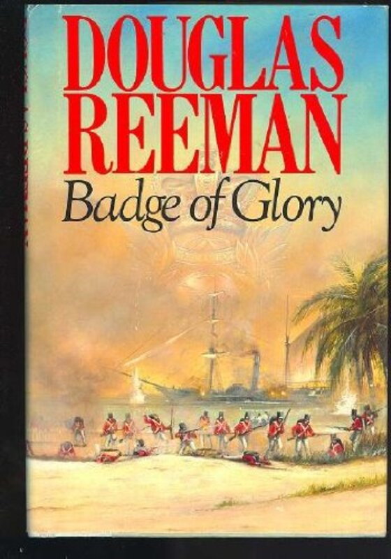 Book cover for "Badge of Glory" by Douglas Reeman