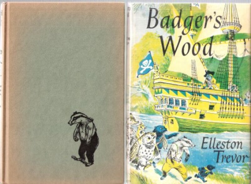 Book cover for "Badger's Wood" by Adam Hall
