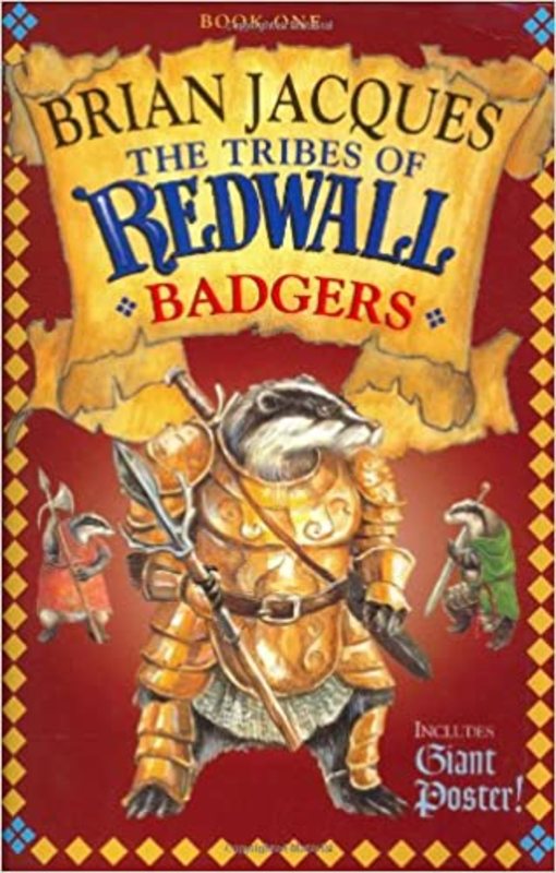 Book cover for "Badgers" by Brian Jacques