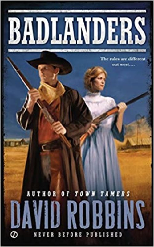 Book cover for "Badlanders" by David Robbins