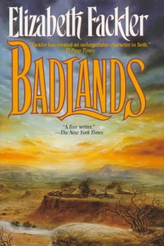 Book cover for "Badlands" by Elizabeth Fackler