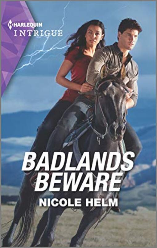 Book cover for "Badlands Beware" by Nicole Helm