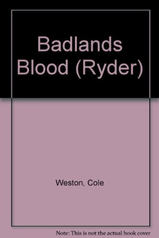 Book cover for "Badlands Blood" by Robert J Randisi