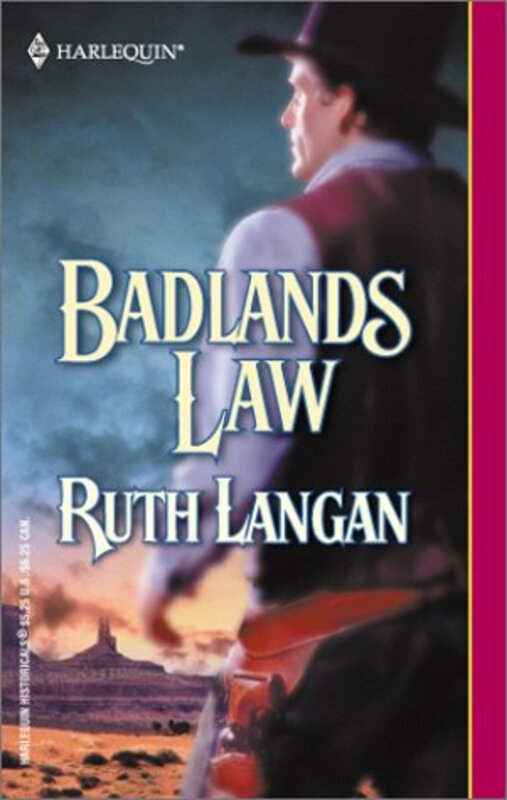 Book cover for "Badlands Law" by Ruth Langan
