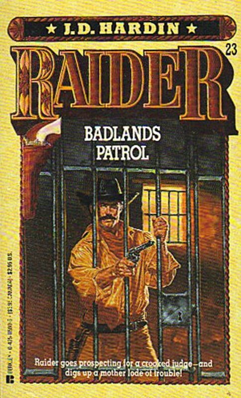 Book cover for "Badlands Patrol" by JD Hardin