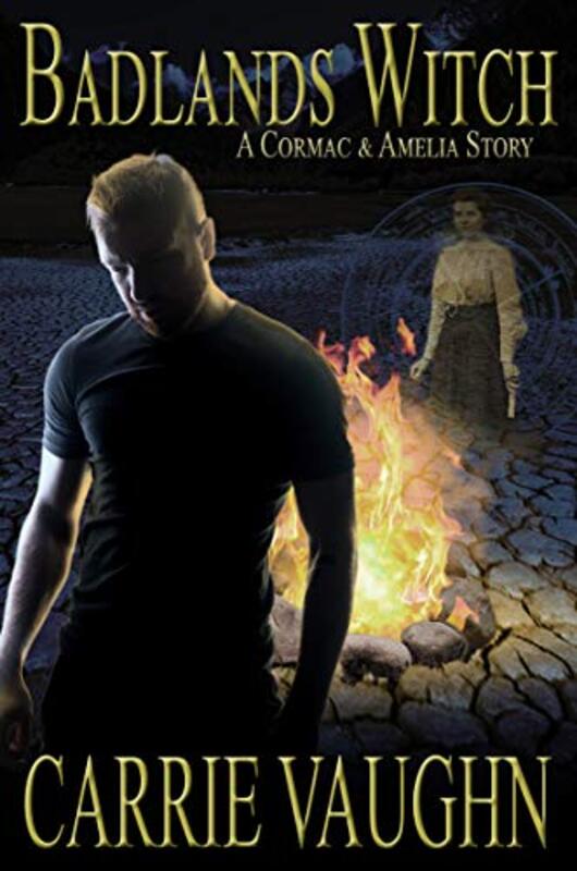 Book cover for "Badlands Witch" by Carrie Vaughn
