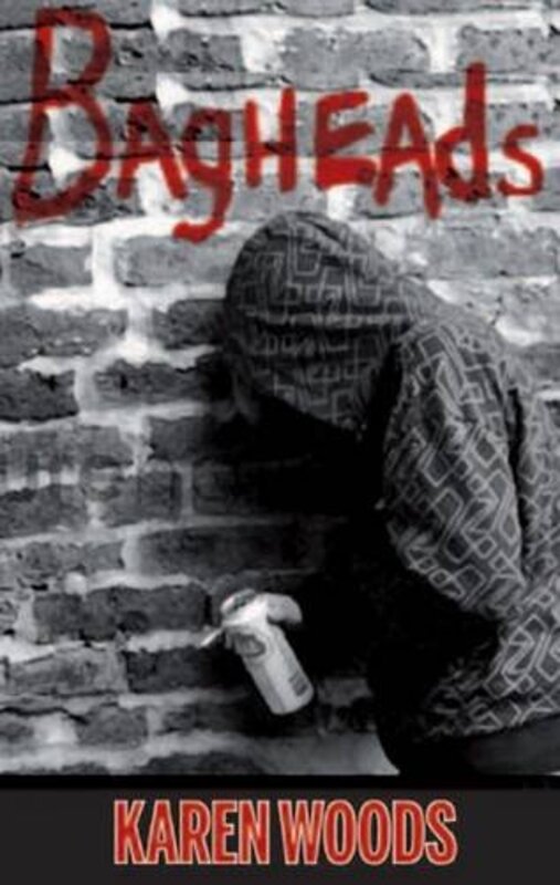 Book cover for "Bagheads" by Karen Woods