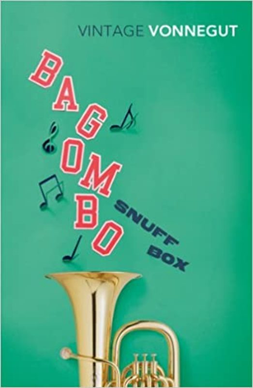 Book cover for "Bagombo Snuff Box" by Kurt Vonnegut
