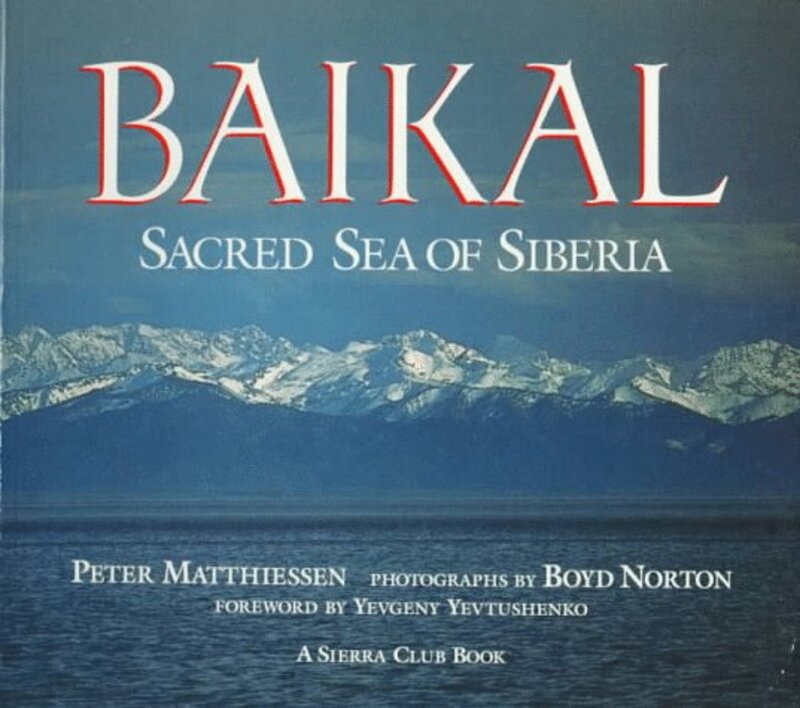 Book cover for "Baikal" by Peter Matthiessen