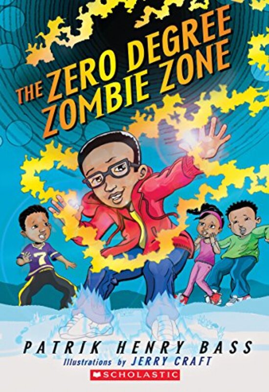 Book cover for "Bakari Katari Johnson and the Zero Degree Zombie Zone" by Jerry Craft