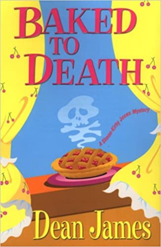 Book cover for "Baked to Death" by Miranda James