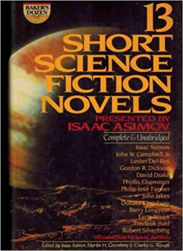 Book cover for "Bakers Dozen" by Isaac Asimov