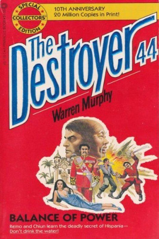 Book cover for "Balance of Power" by Warren Murphy
