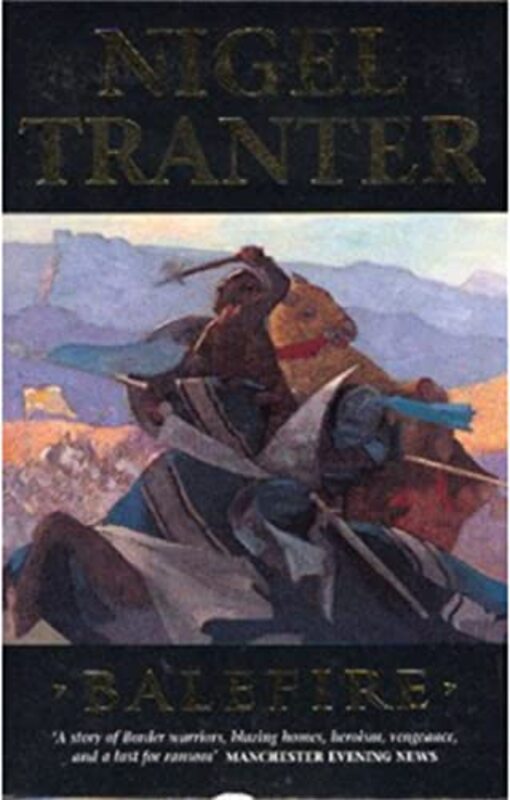Book cover for "Balefire" by Nigel Tranter