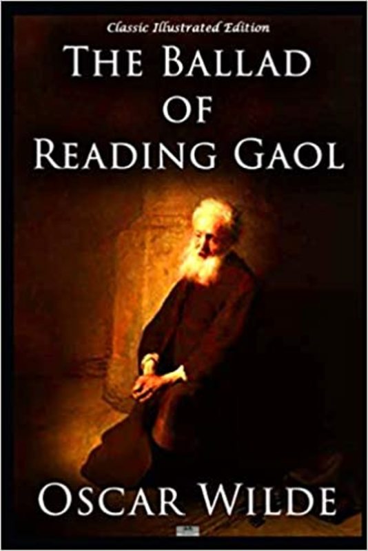 Book cover for "Ballad of Reading Gaol" by Oscar Wilde