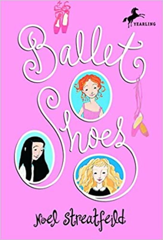 Book cover for "Ballet Shoes" by Noel Streatfeild