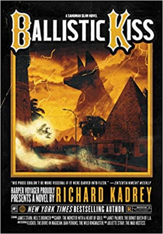 Book cover for "Ballistic Kiss" by Richard Kadrey