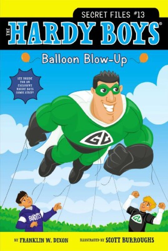 Book cover for "Balloon Blow-Up" by Franklin W Dixon