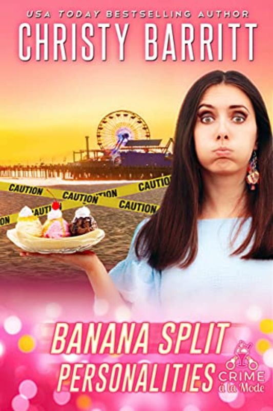 Book cover for "Banana Split Personalities" by Christy Barritt