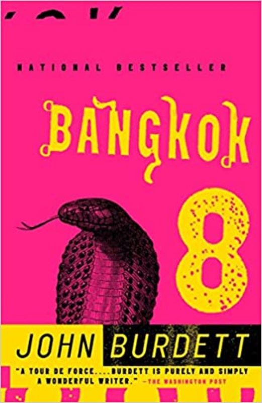 Book cover for "Bangkok 8" by John Burdett