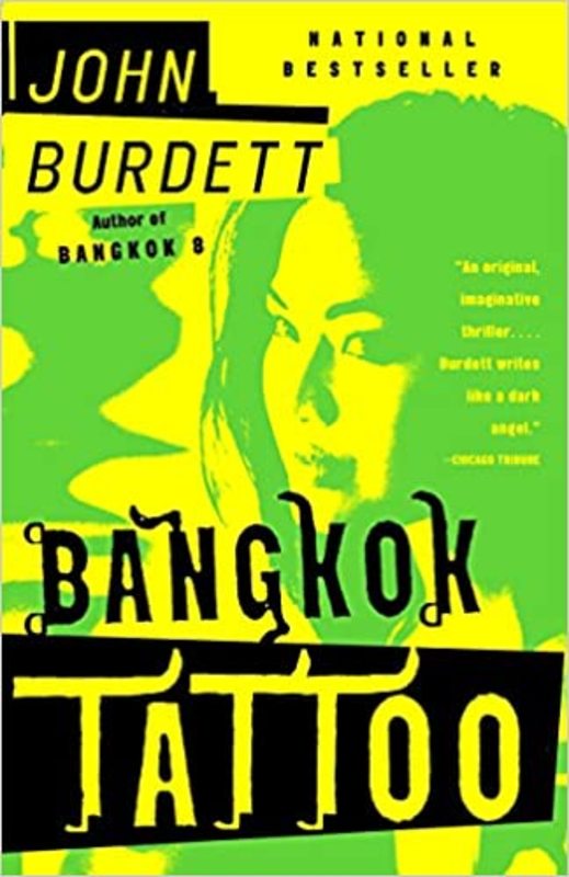 Book cover for "Bangkok Tattoo" by John Burdett