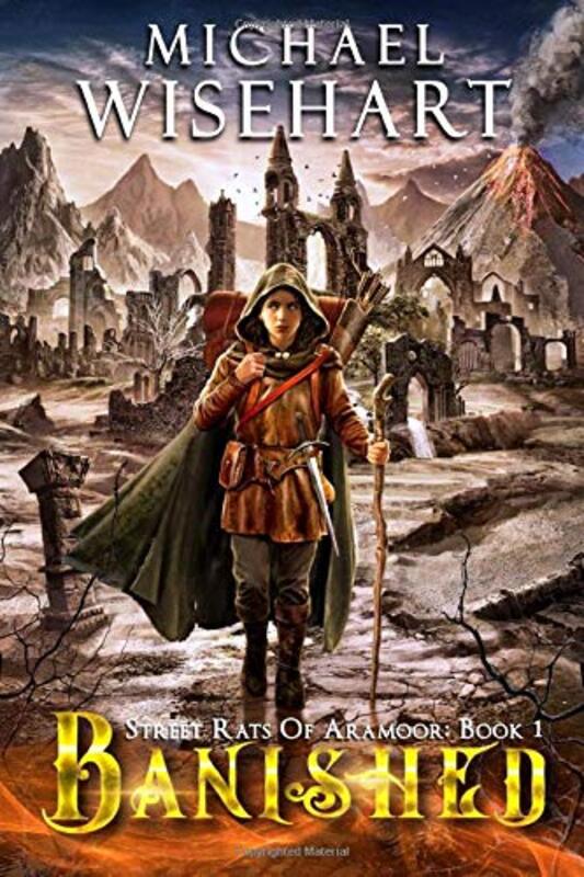 Book cover for "Banished" by Michael Wisehart