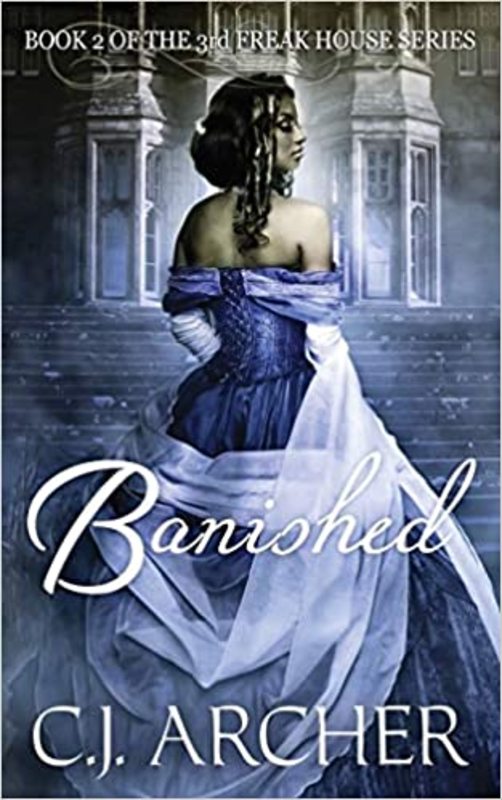 Book cover for "Banished" by CJ Archer
