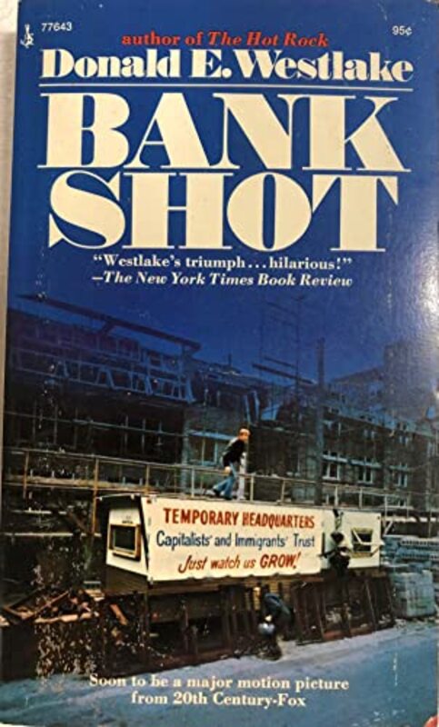 Book cover for "Bank Shot" by Donald E Westlake