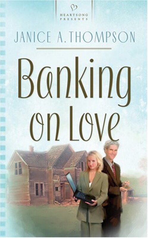 Book cover for "Banking on Love" by Janice Thompson