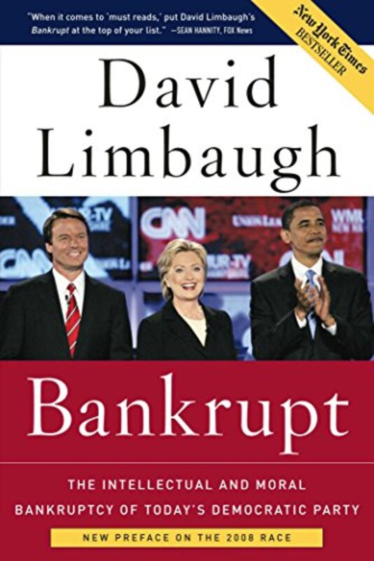 Book cover for "Bankrupt" by David Limbaugh