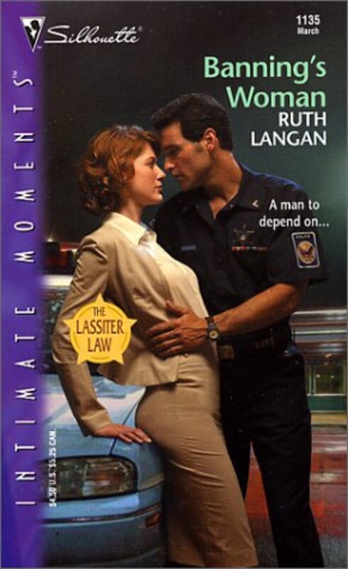 Book cover for "Banning's Woman" by Ruth Langan