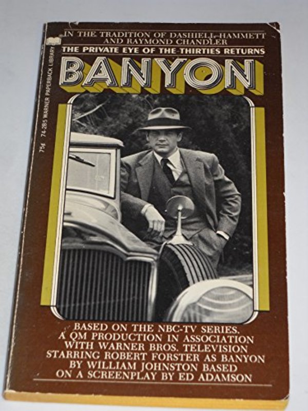 Book cover for "Banyon" by William Johnston