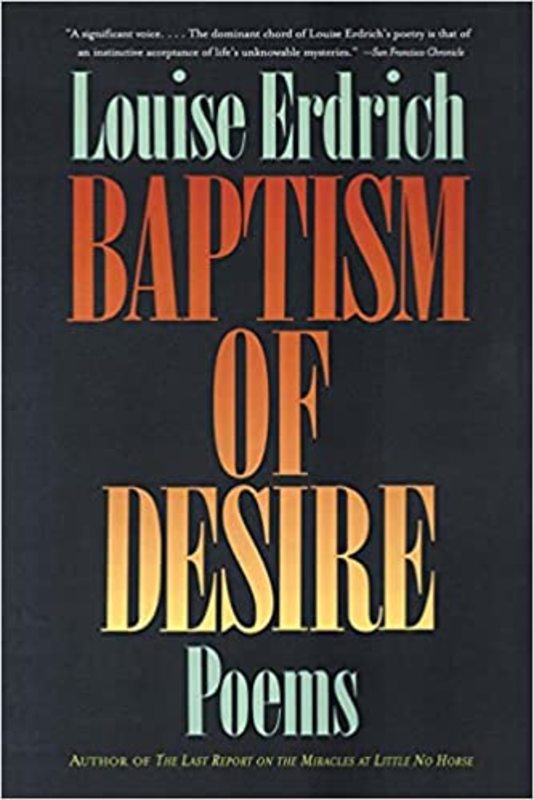 Book cover for "Baptism of Desire" by Louise Erdrich