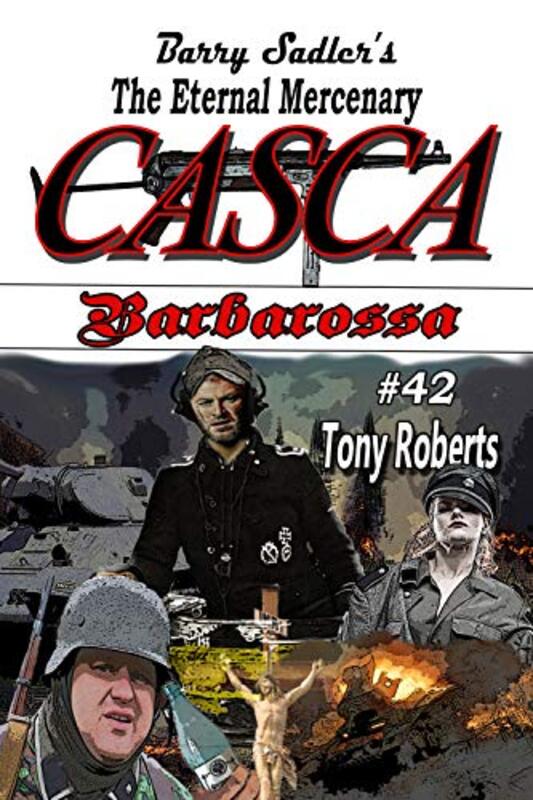 Book cover for "Barbarossa" by Tony Roberts