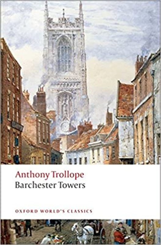 Book cover for "Barchester Towers" by Anthony Trollope