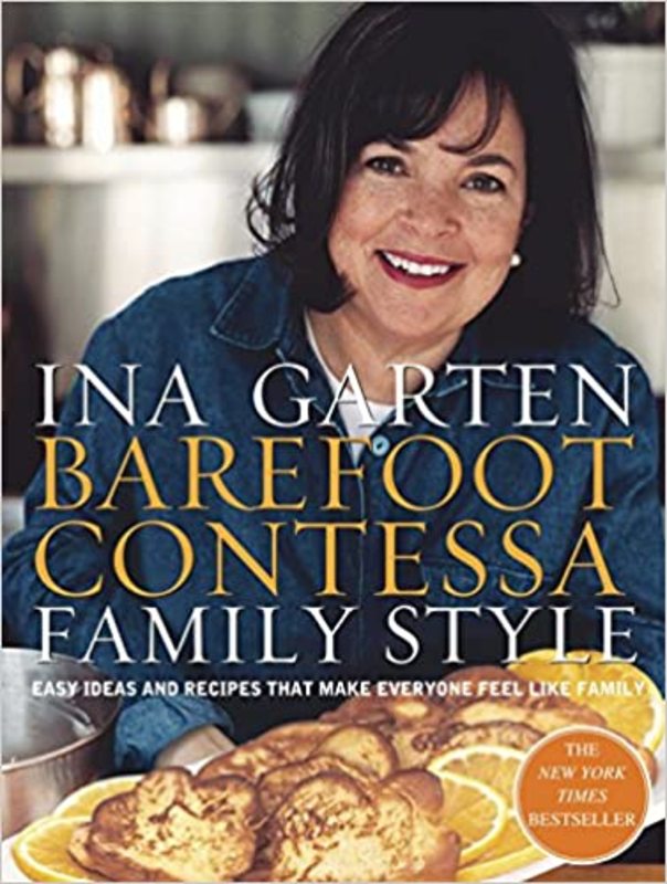 Book cover for "Barefoot Contessa Family Style" by Ina Garten